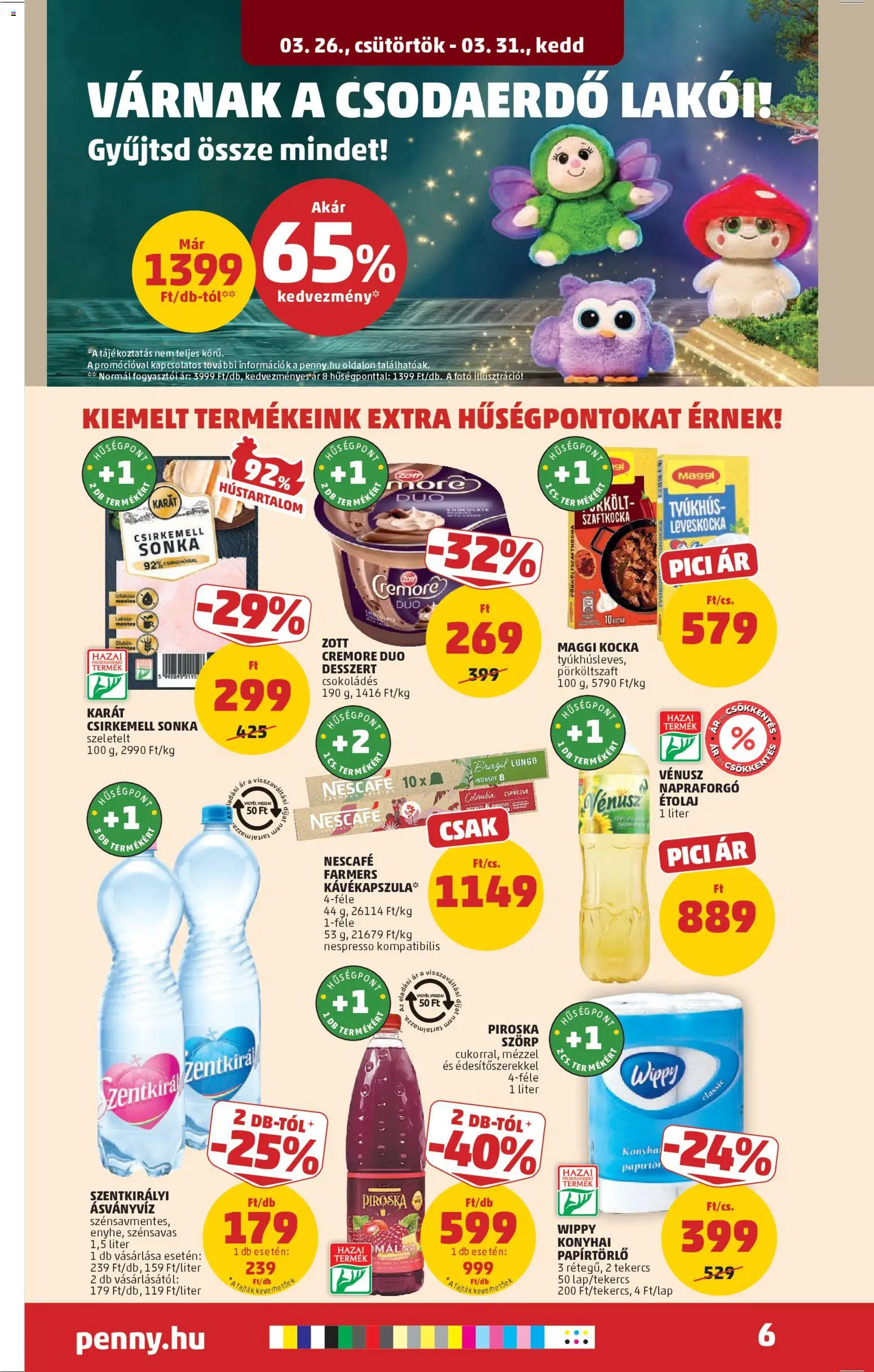 PENNY akciós ujság - amely érvényes a következő dátumtól: 26.03.2026 | Oldal: 10