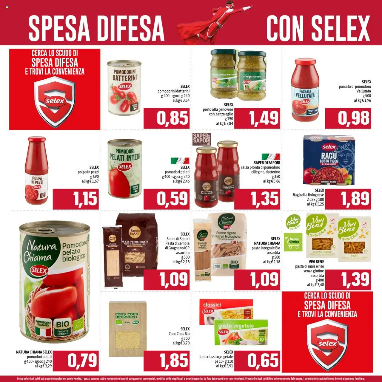 Volantino Emisfero del 01.06.2025 | Pagina: 8 | Prodotti: Aglio, Pesto, Passata di pomodoro, Penne