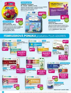 Plus lekáreň leták platný od 01.02.2026 | Strana: 6
