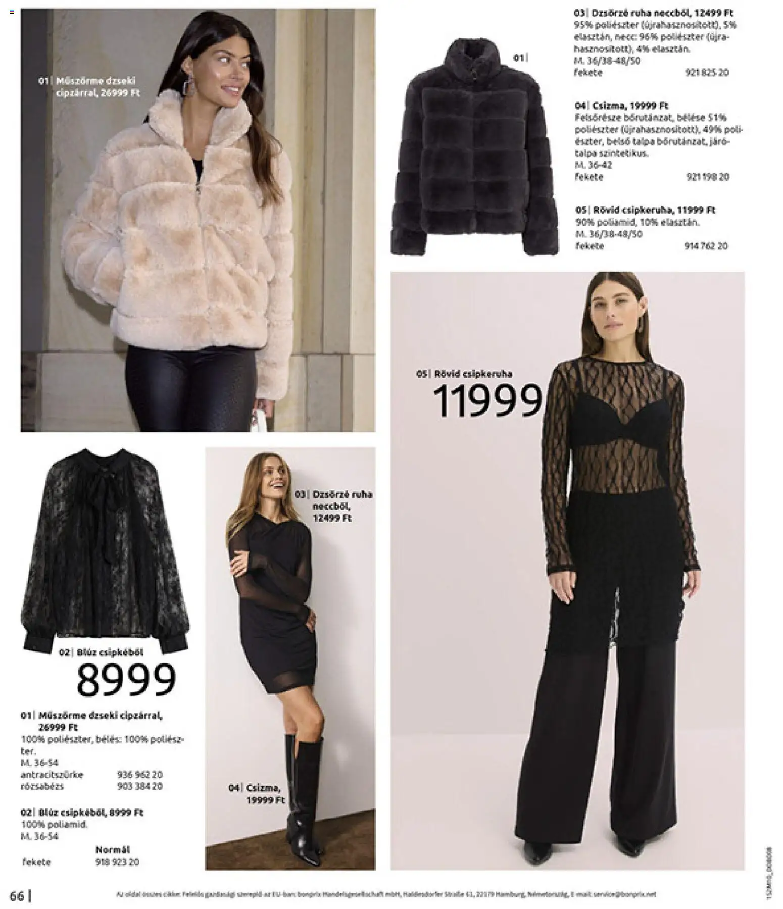 Bonprix akciós ujság - amely érvényes a következő dátumtól: 24.11.2025 | Oldal: 68 | Termékek: Ruha, Blúz, Dzseki