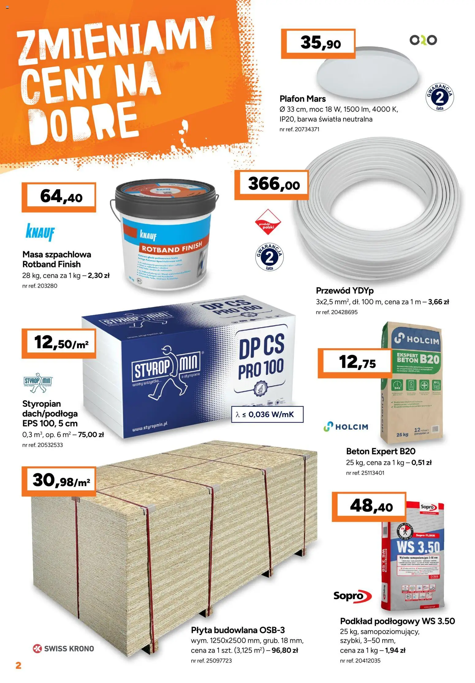 Bricoman Gazetka od 27.10.2025 | Strona: 2 | Produkty: Finish