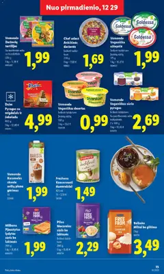 LIDL leidinys galioja nuo 29.12.2025 | Puslapis: 15 | Prekių: Paprika, Pyragas, Sūris, Miltai