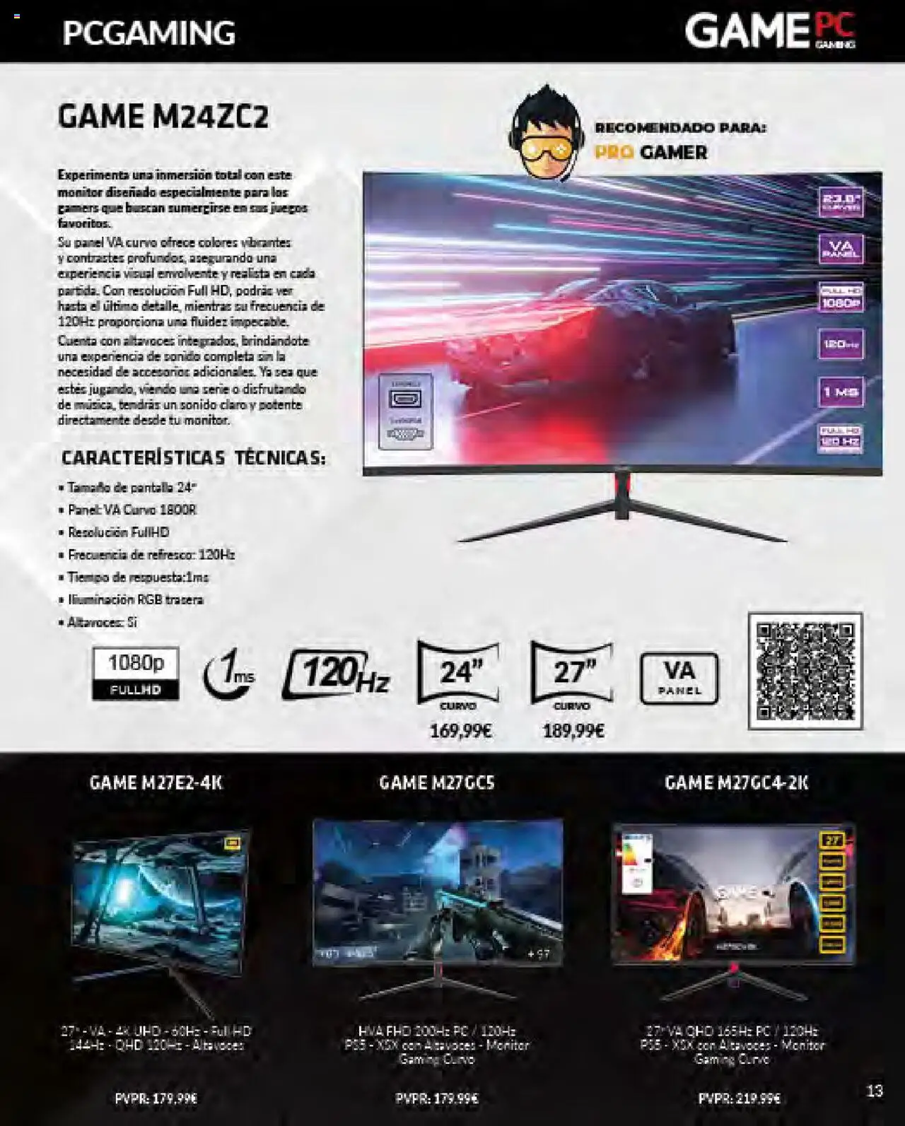 Game - PC Gaming  │ válido desde el 10.12.2024 | Página: 11 | Productos: Altavoces, Monitor, PC
