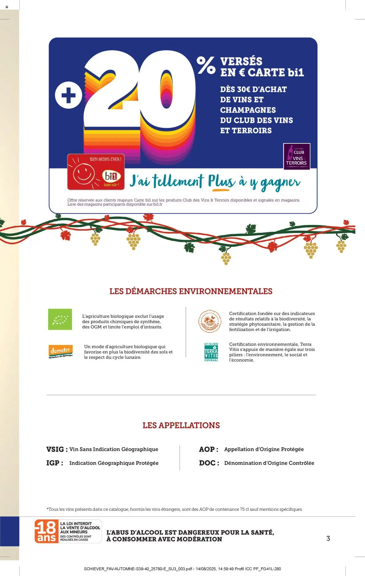  | Page: 3 | Produits: Vin