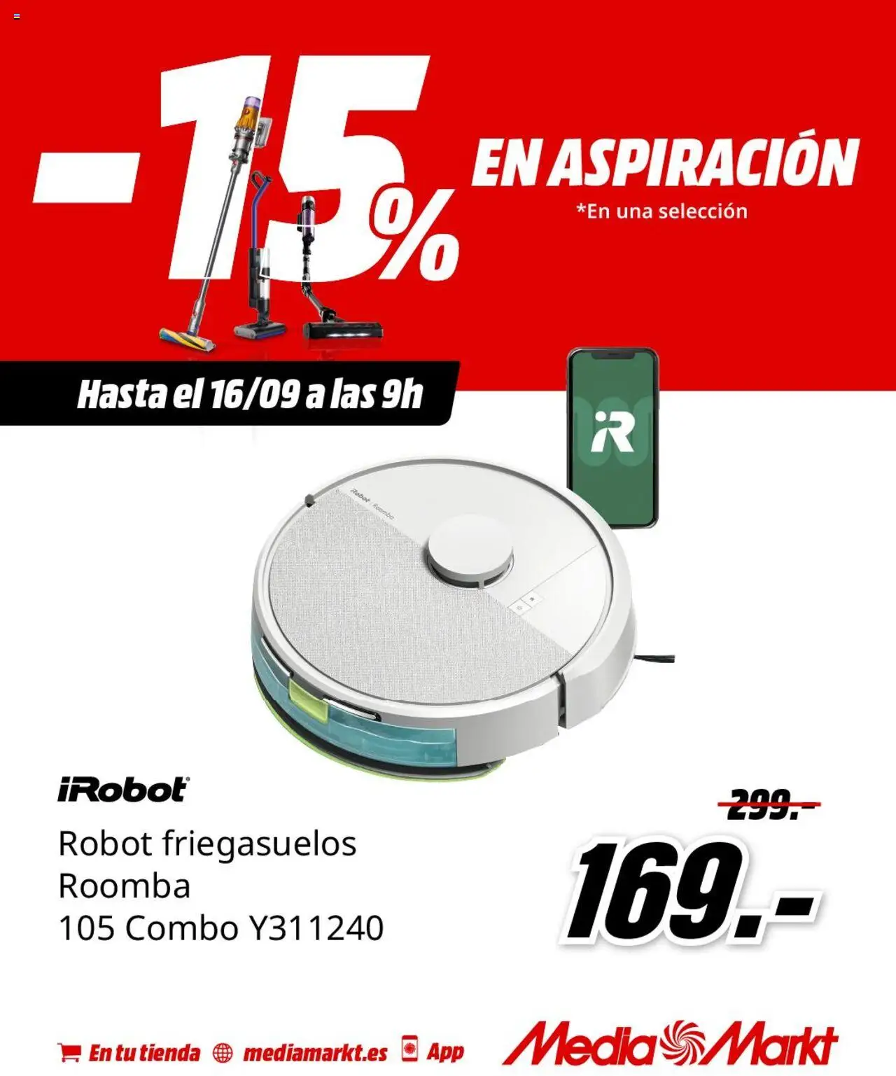 Media Markt folleto │ válido desde el 12.09.2025 | Página: 4 | Productos: Robot
