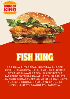 Burger King tarjoukset – voimassa 21.08.2025 alkaen | Sivu: 5 | Tuotteet: Kala
