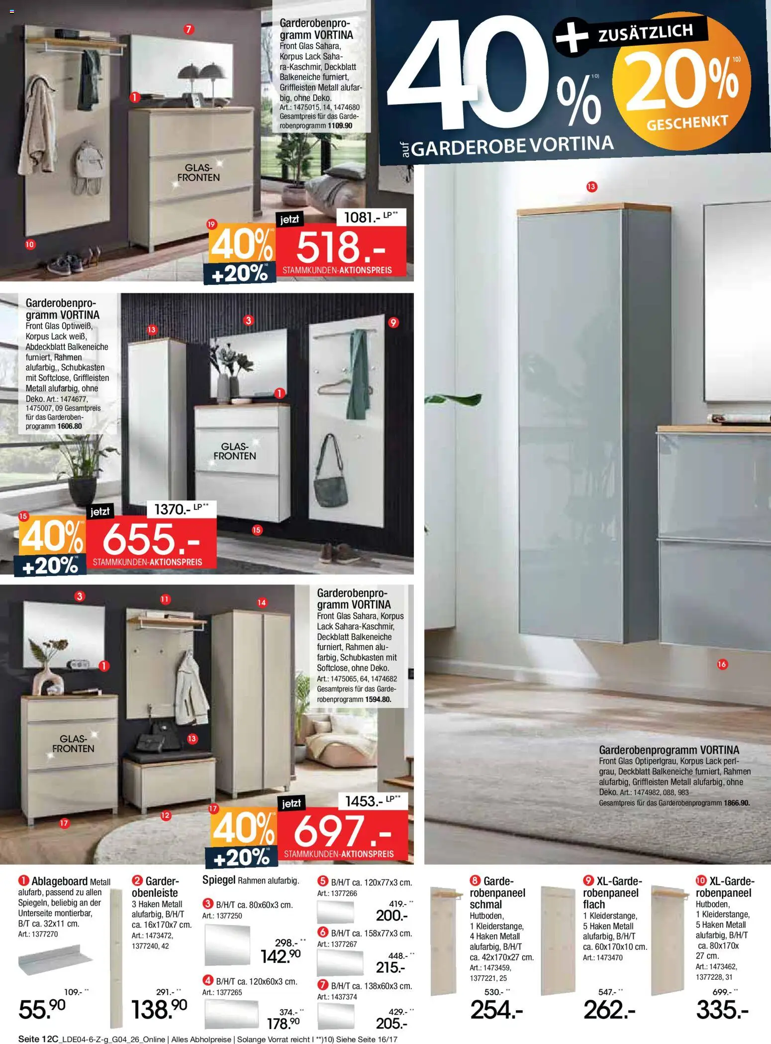 Zurbrüggen Italienische Wochen – gültig ab 11.04.2026 | Seite: 18 | Produkte: Spiegel