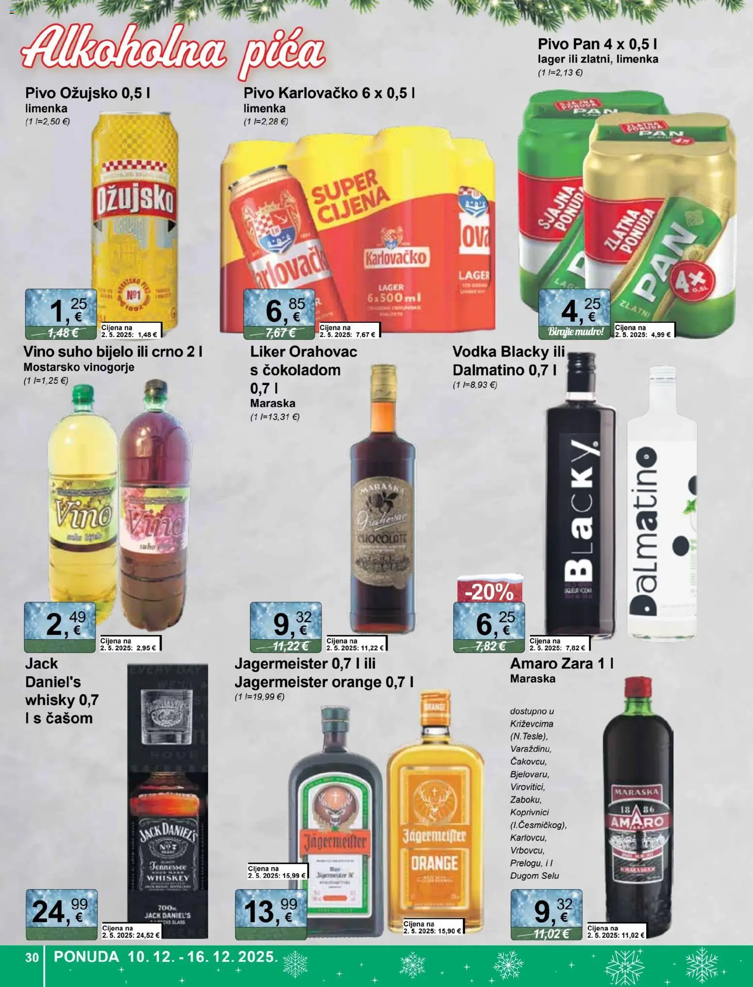 KTC katalog | vrijedi od 10.12.2025 | Stranica: 30 | Proizvodi: Pica, Vino, Whisky, Liker