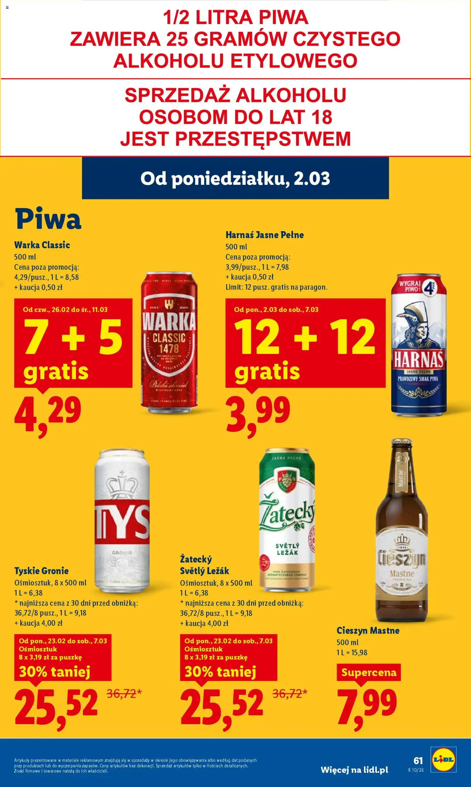 Lidl Polsko leták od 02.03.2026 | Strana: 61