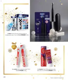 Lilly drogerie novogodišnji katalog  - pregled Lilly drogerie kataloga - važi od 01.12.2025 | Strana: 208 | Proizvode: Colgate, Električna četkica, Pakovanje