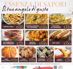 Anteprima del volantino Eté Prime catalogo valido a partire dal 31.10.2025 | Pagina: 18 | Prodotti: Pane, Tè, Pasta, Torta