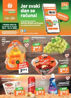 Katalog Studenac - Pregled kataloga iz trgovine Studenac, vrijedi od 30.07.2025