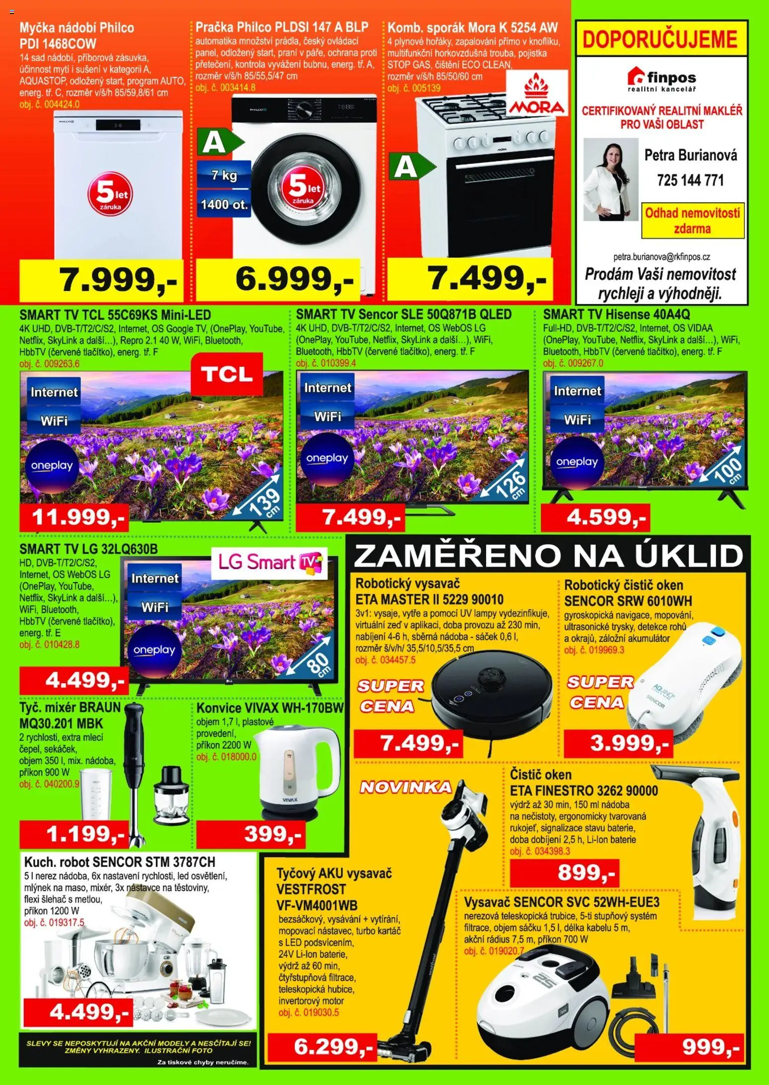 Elektro Spáčil leták od 15.04.2026 | Strana: 2 | Produkty: Tv, Aku vysavač, Robot, Modely