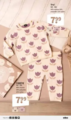 Wibra - Folder week 49 - Voorbeeld van een folder van Wibra, geldig van 08.12.2025 | Pagina: 6 | Producten: Legging, Trui