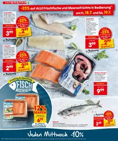 Interspar Flugblatt gültig ab 17.07.2025 | Seite: 10 | Produkte: Meeresfrüchte, Fisch