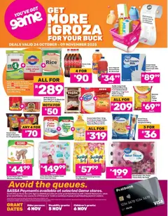 Game specials catalogue – valid from 24.10.2025
