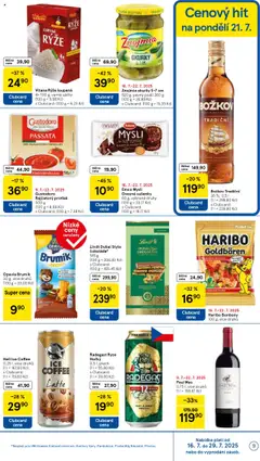 Tesco leták - Hypermarket od 16.07.2025 | Strana: 9 | Produkty: Lindt, Plech, Mysli, Sušenky