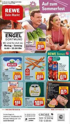 Rewe prospekt Dortmund	 gültig ab dem 14.07.2025