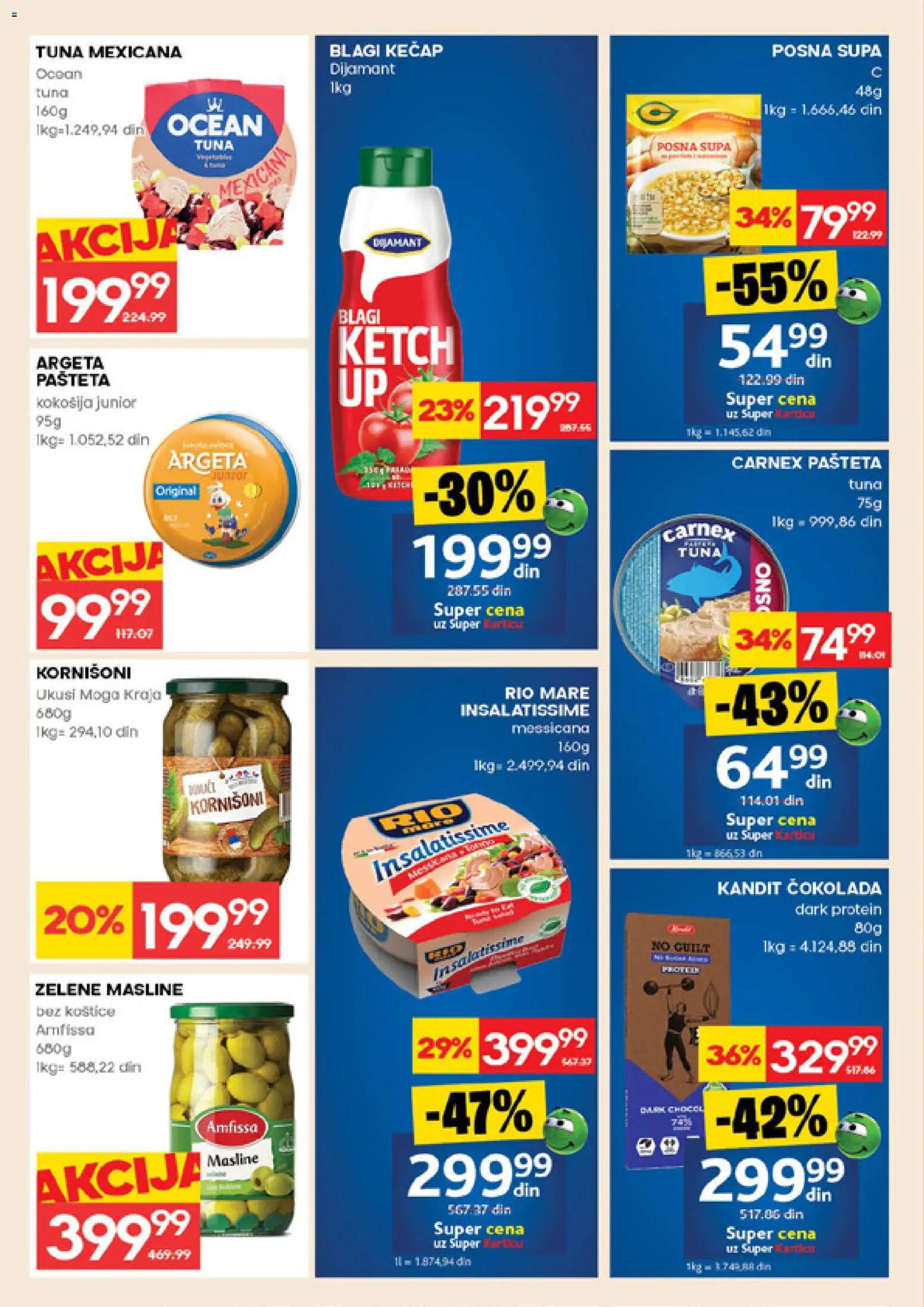 Idea katalog - važi od 19.03.2026 | Strana: 18 | Proizvode: Kečap, Rio mare, Čokolada, Pašteta