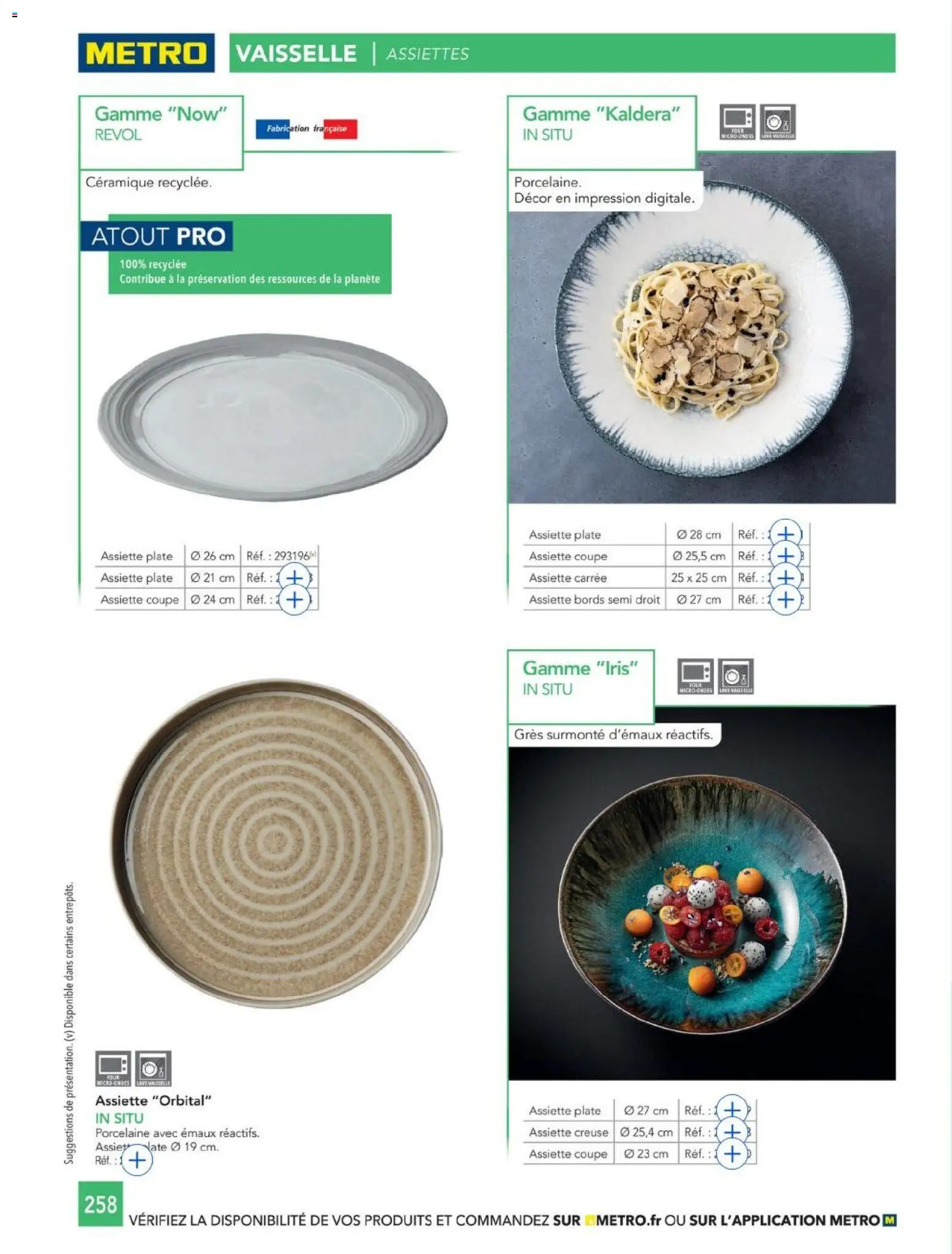 {H1} | Page: 258 | Produits: Porcelaine