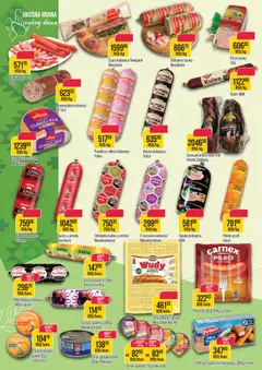 Zlatan Trag katalog - pregled Zlatan Trag kataloga - važi od 22.10.2025 | Strana: 6 | Proizvode: Riblji štapići, Suvi vrat, Pizza šunka, Pečenica