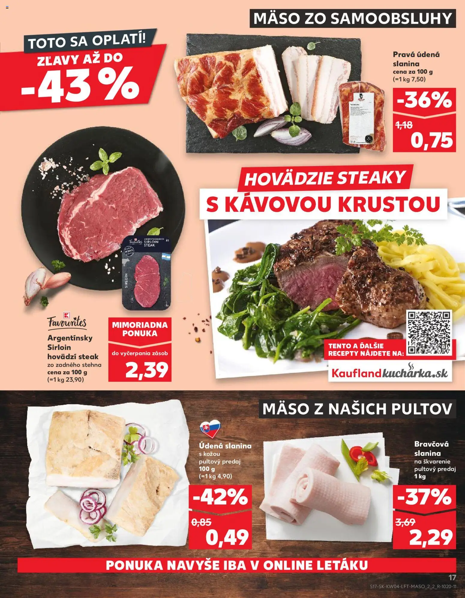 Nové Kaufland akcie – leták je platný od 22.01.2026 | Strana: 17