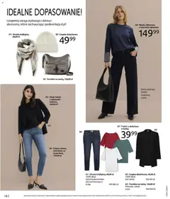 Pogląd oferty "BonPrix Katalog - Sielankowy romantyzm" - ważna od 17.11.2025 | Strona: 18 | Produkty: Bluzka, Tablet, Torebka, Dżinsy