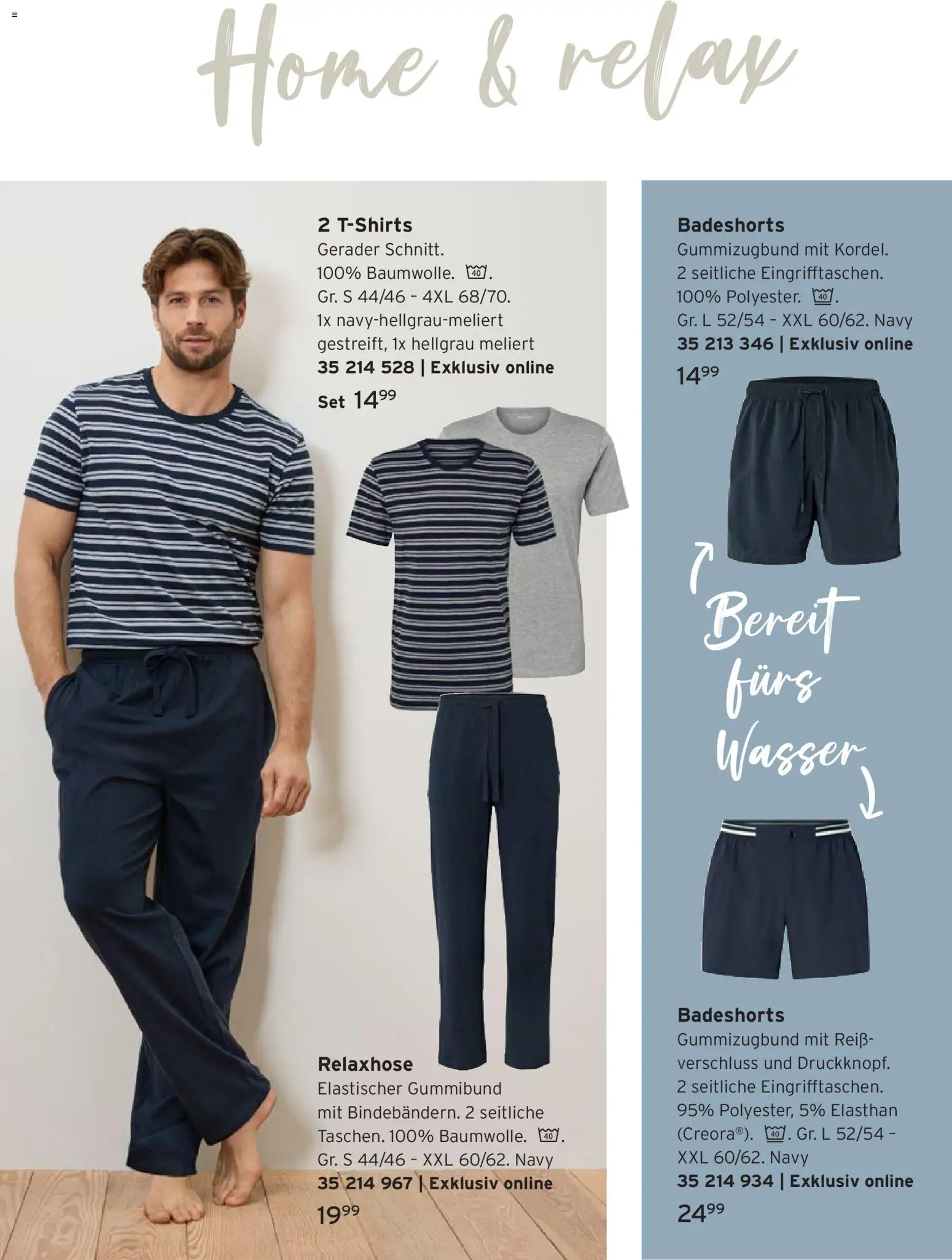 Prospekt Tchibo Ein Leben in Balance – gültig ab 25.03.2026 | Seite: 30 | Produkte: Badeshorts, Wasser