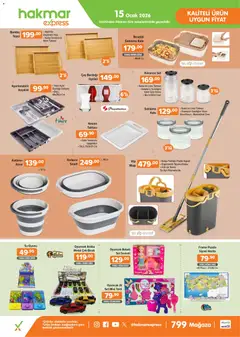 15.01.2026 tarihinden itibaren geçerli olan Hakmar Express kataloğu önizlemesi