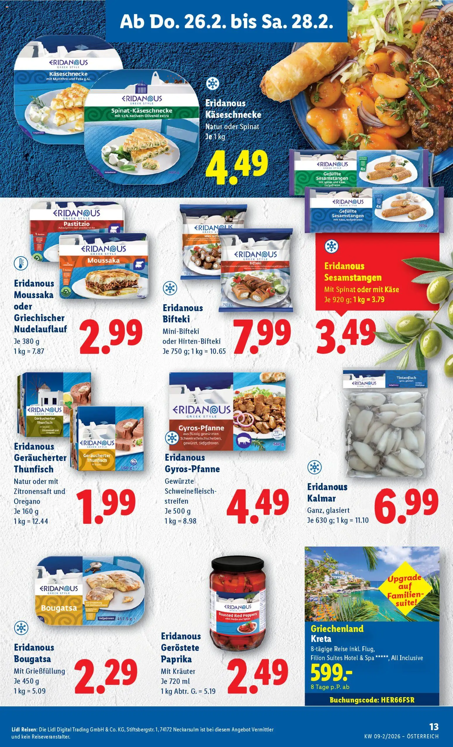 Lidl Flugblatt gültig ab 26.02.2026 | Seite: 15 | Produkte: Käse, Schweinefleisch