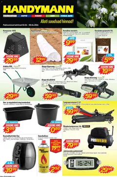 Handymann kliendilehe eelvaade alates 02.04.2026