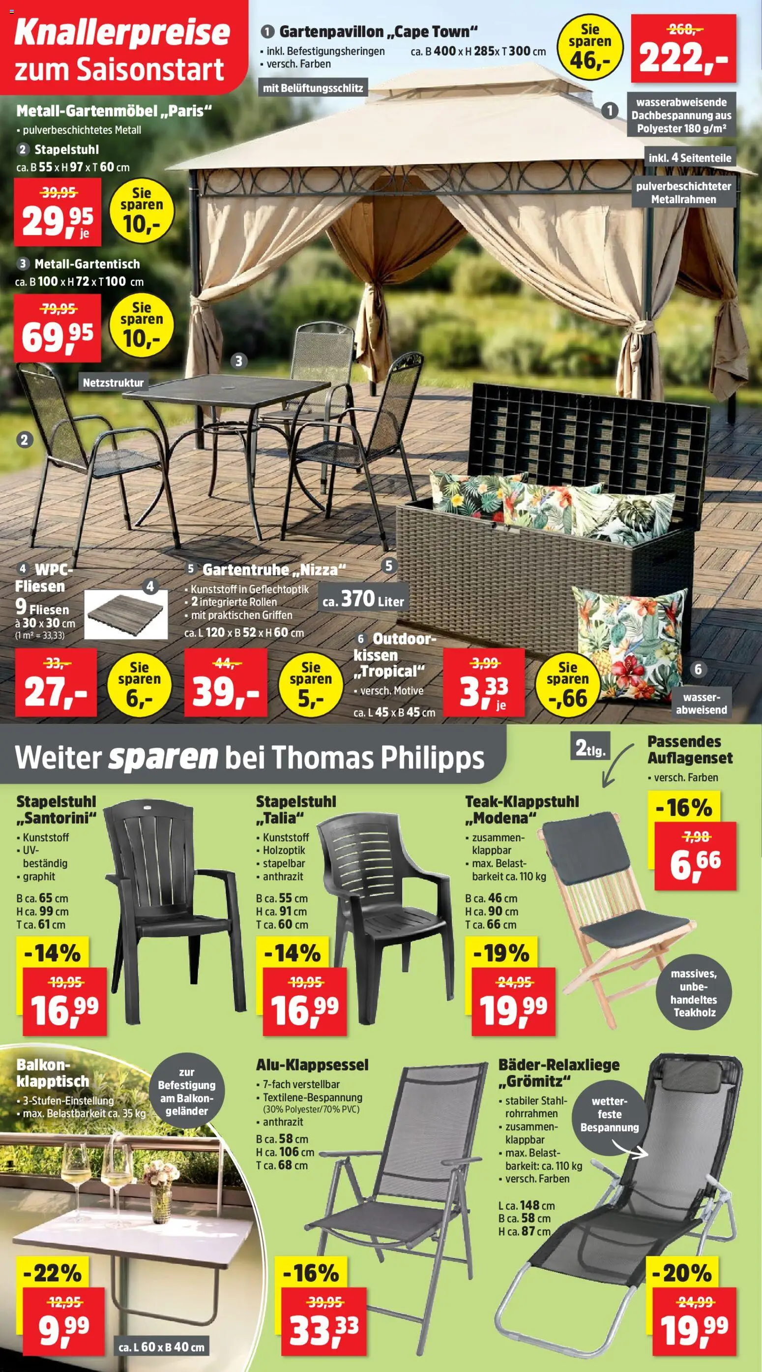 Thomas Philipps Prospekt – gültig ab 09.03.2026 | Seite: 10 | Produkte: Kissen, Wasser