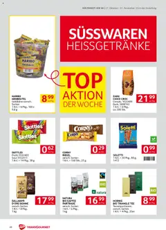 Transgourmet  Zustellaktion ab 27.10.2025 gültig | Seite: 20 | Produkte: Kaffee, Tee