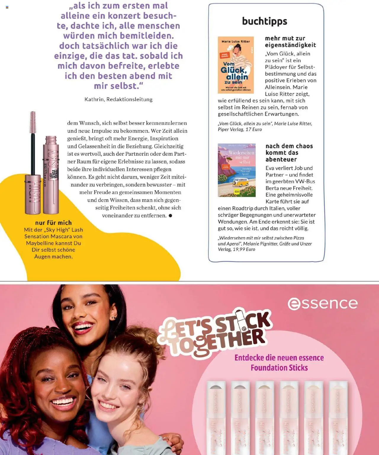Budni Perle Magazin 04/25 - gültig ab dem 13.07.2025 | Seite: 15 | Produkte: Mascara, Foundation, Pizza
