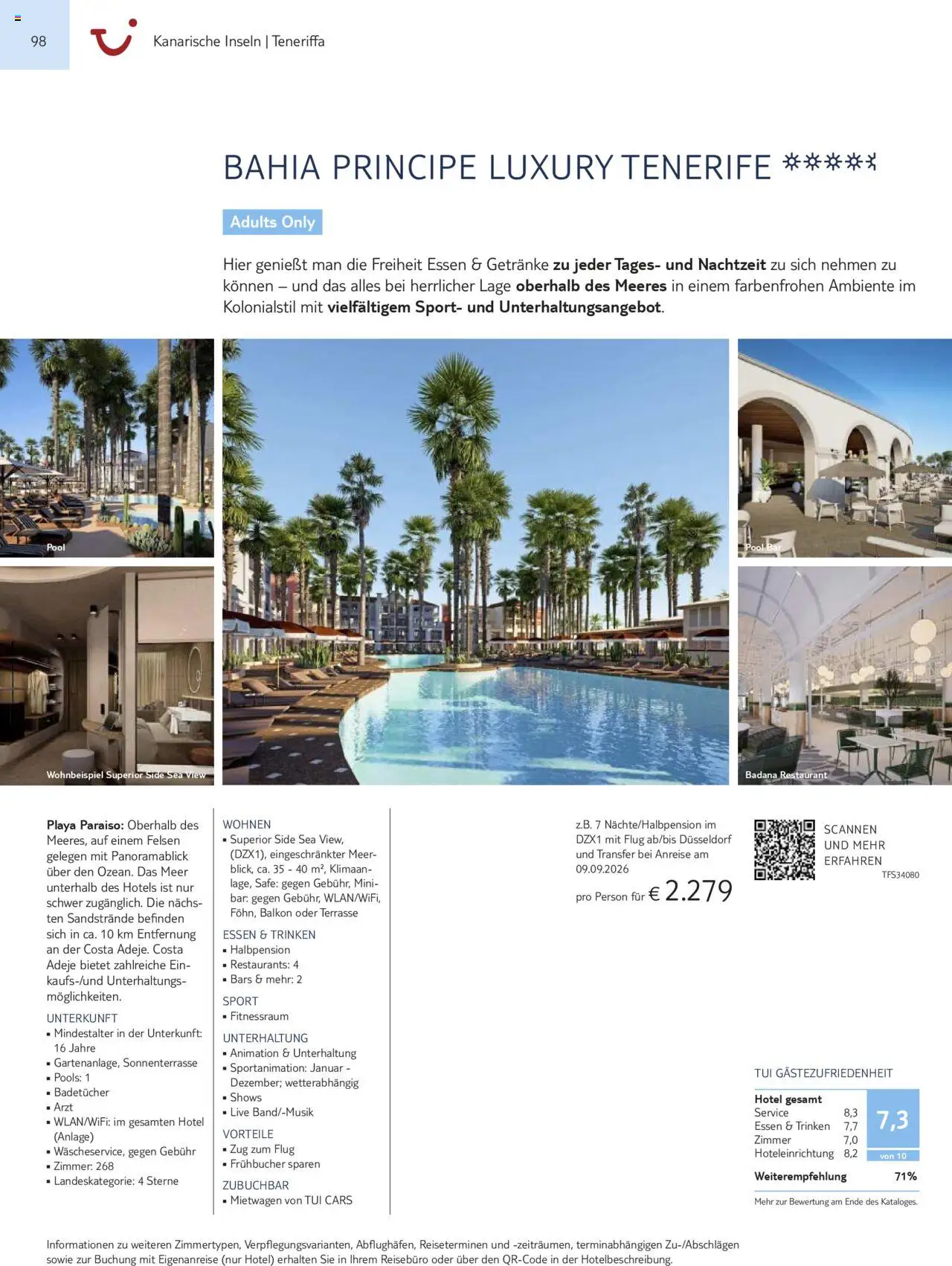 TUI Prospekt Kanaren, Kapverden & Senegal 2025/26	  – gültig ab 01.11.2025 | Seite: 98