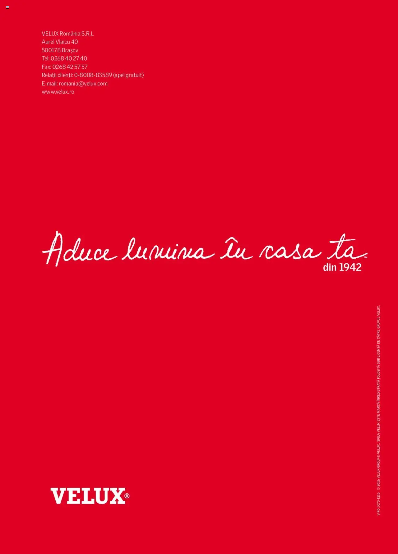 Noul catalog Velux – valabil de la 01.01.2025 | Pagină: 20 | Produse: Tavuk suyu