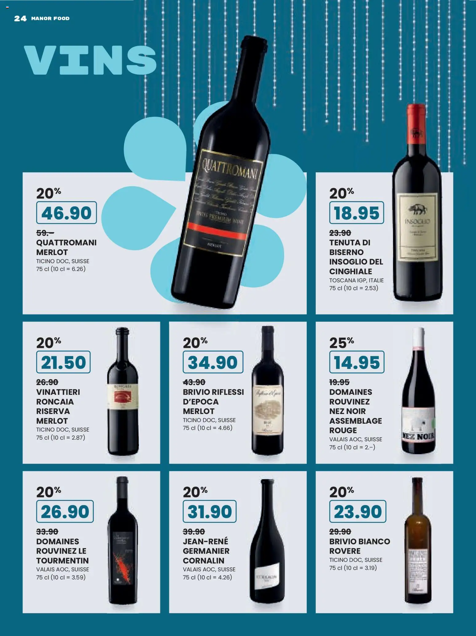 Manor Aktionen Le Noël des Grands Enfants – gültig ab 09.12.2025 | Seite: 24 | Produkte: Merlot, Rouge