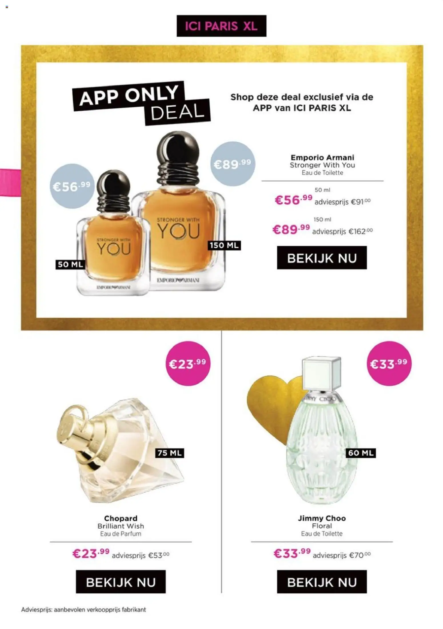 {H1} | Pagina: 31 | Producten: Parfum, Eau de toilette