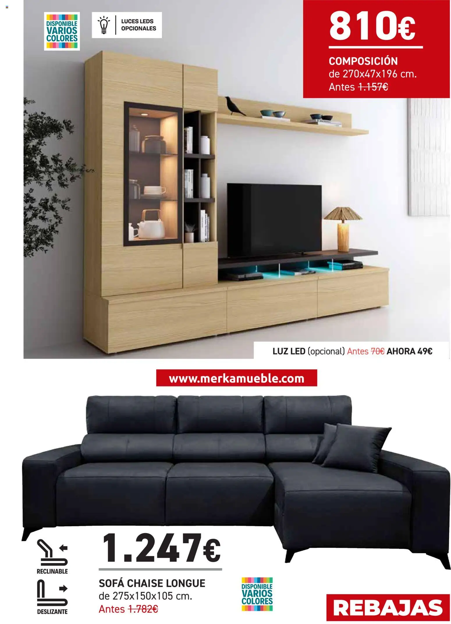 Merkamueble folleto │ válido desde el 21.01.2026 | Página: 13 | Productos: Sofá