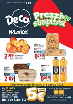 Anteprima del volantino Decò Market - Palese, Modugno catalogo valido a partire dal 29.07.2025