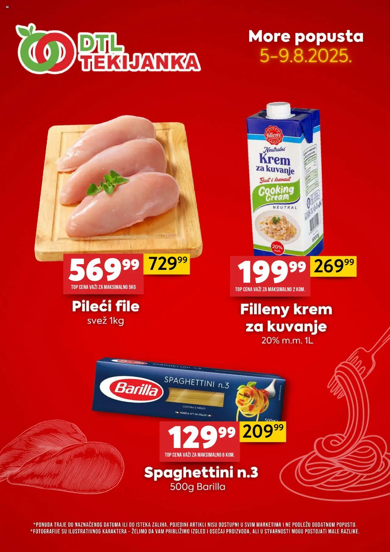Tekijanka katalog - važi od 05.08.2025 | Strana: 2 | Proizvode: Pileći file