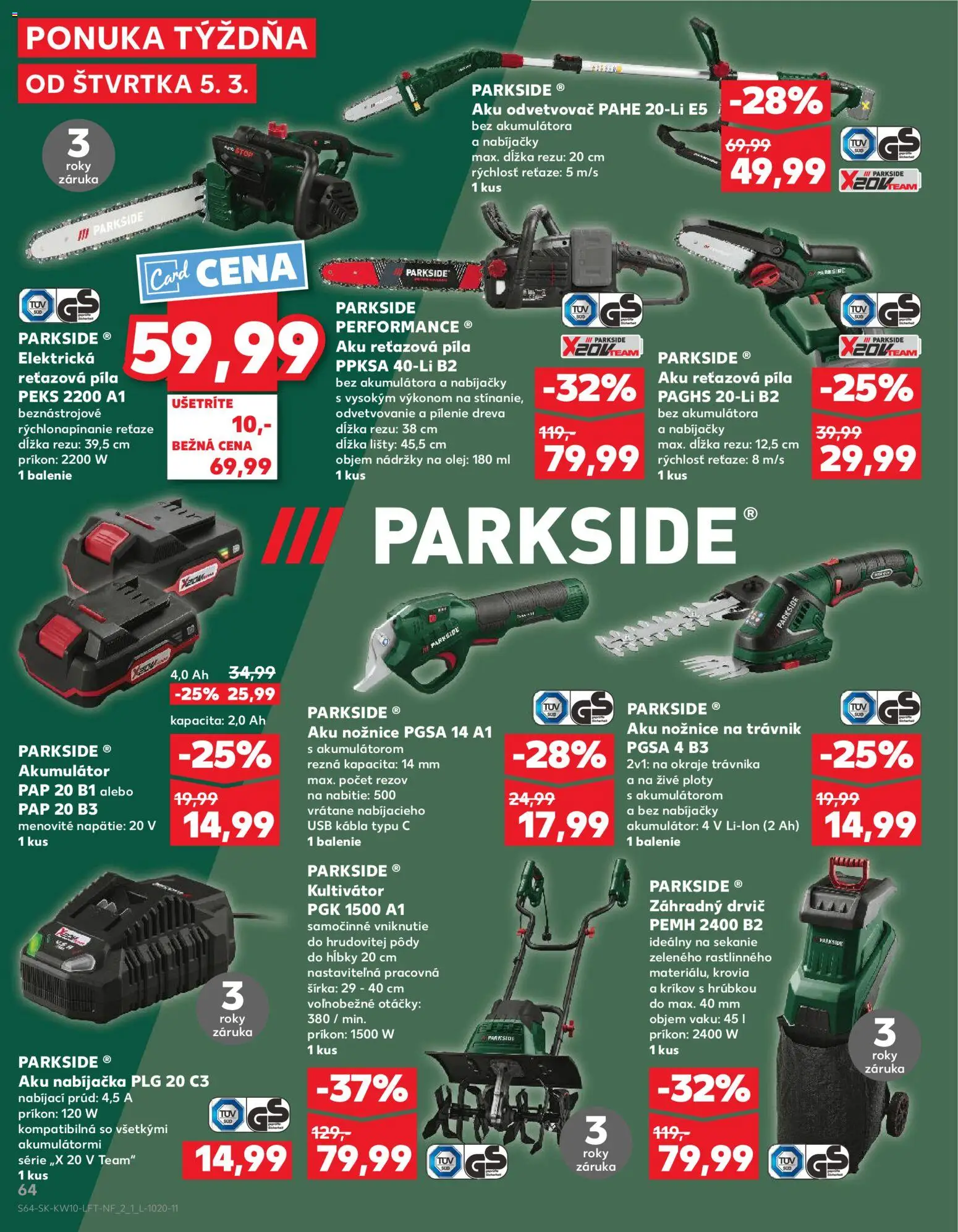 Nové Kaufland akcie – leták je platný od 05.03.2026 | Strana: 64