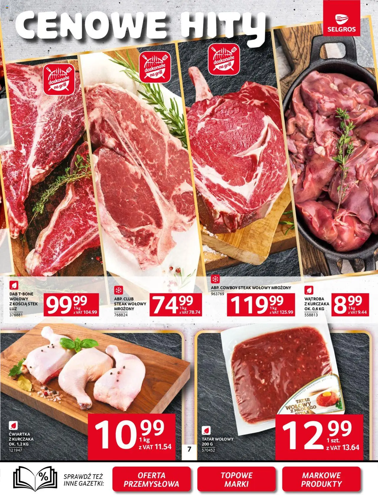 Selgros cash&carry Gazetka od 11.09.2025 | Strona: 9 | Produkty: Tatar wołowy, Grill, Tatar, Ćwiartka z kurczaka