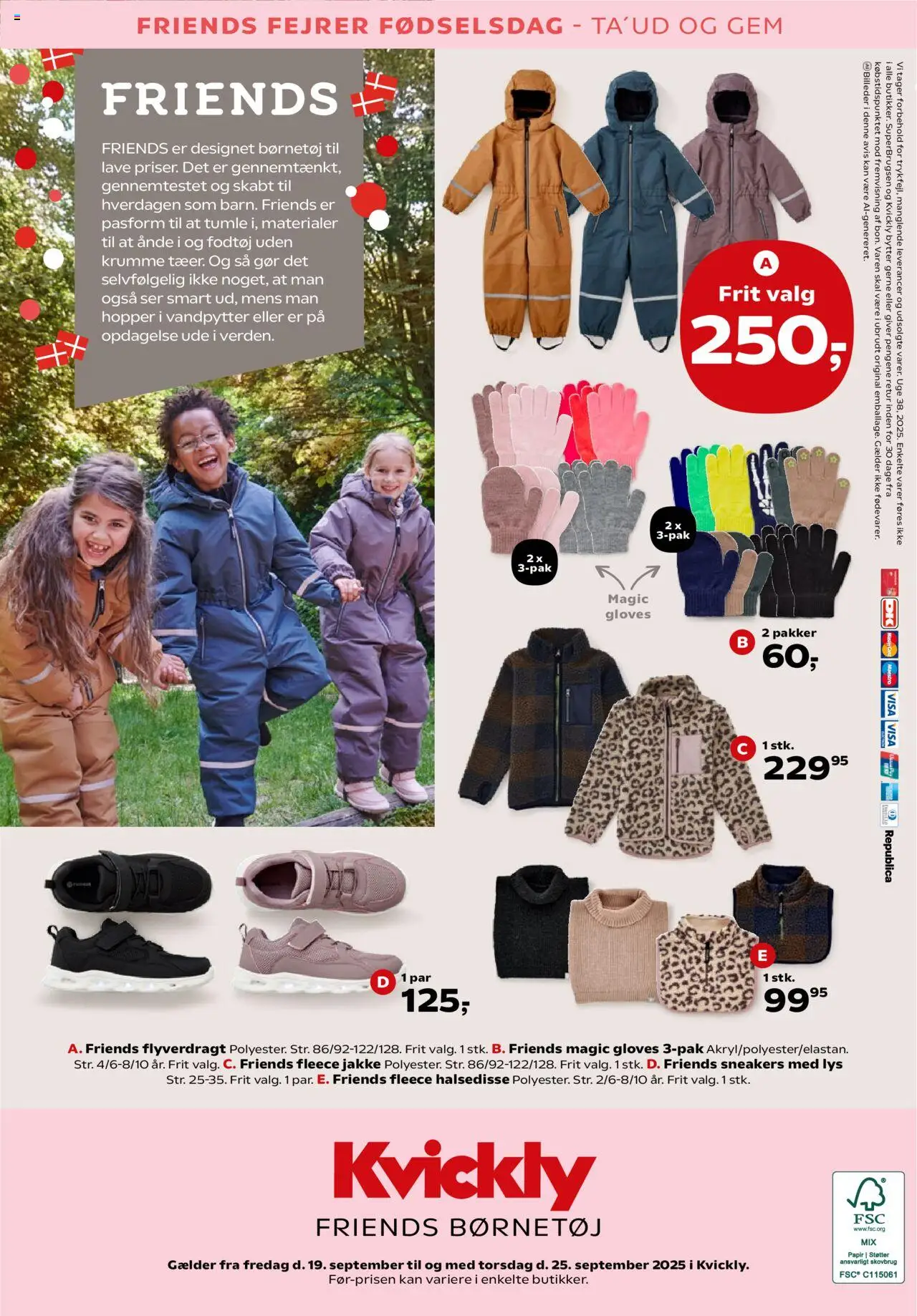 Kvickly tilbudsavis – gyldig fra 19.09.2025 | Side: 42 | Produkter: Jakke, Sneakers, Søm