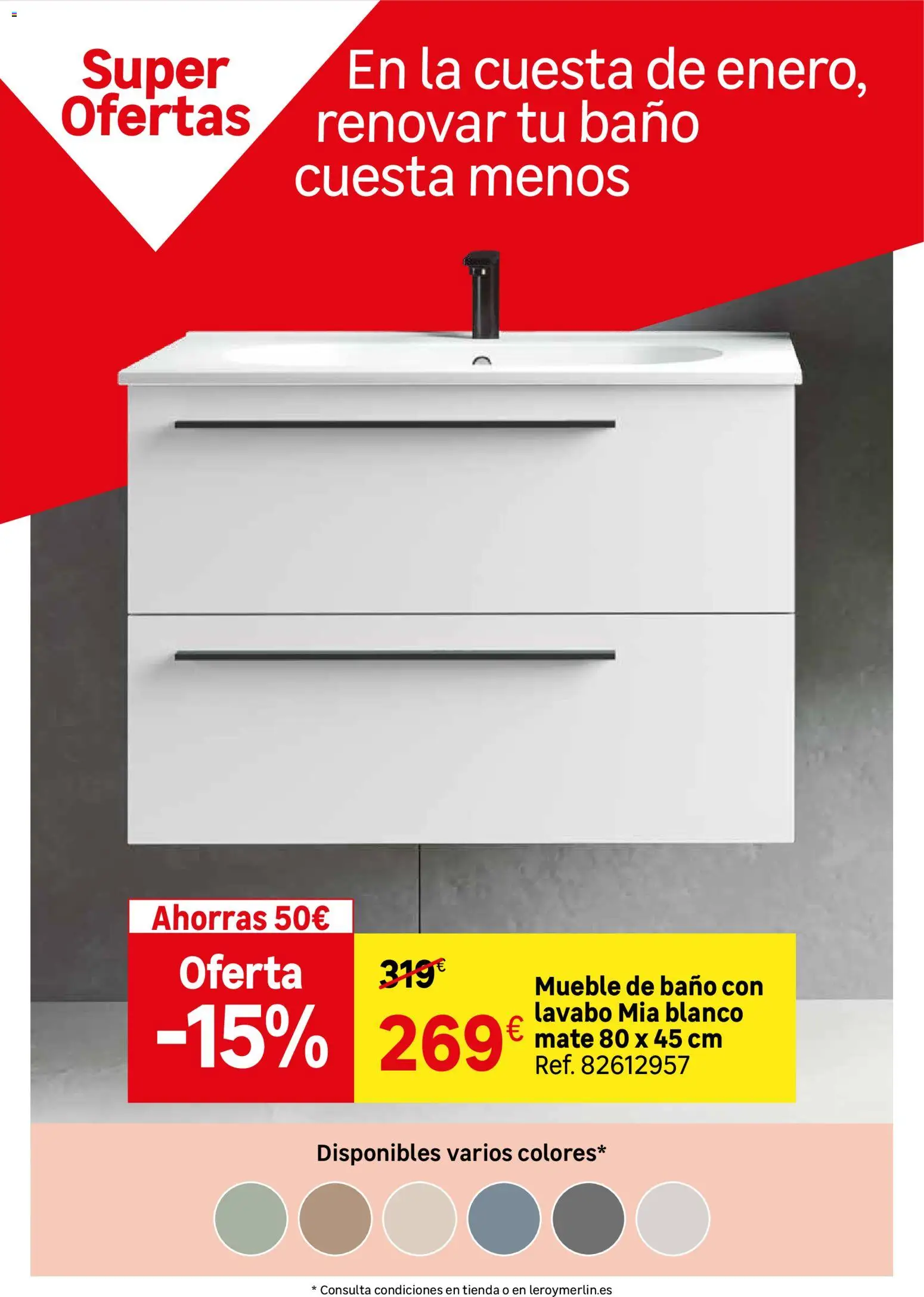 Leroy Merlin catálogo │ válido desde el 30.12.2025 | Página: 30 | Productos: Lavabo, Baño