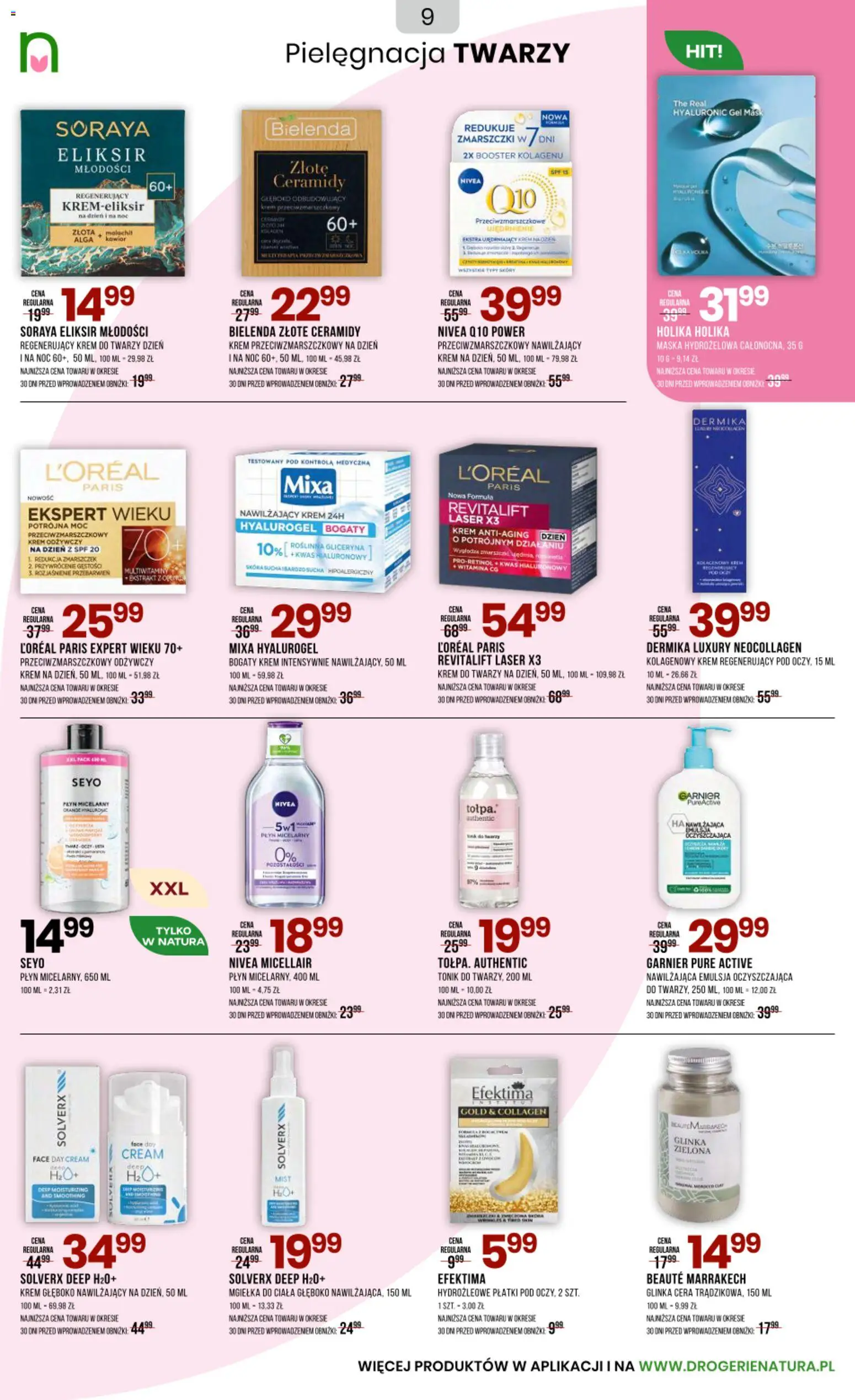 Drogerie Natura Black Friday od 23.10.2025 | Strona: 9 | Produkty: Body, Maska, Płatki, Krem