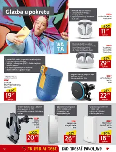 Konzum katalog | vrijedi od 10.09.2025 | Stranica: 42 | Proizvodi: Slušalice, Zvučnik, USB