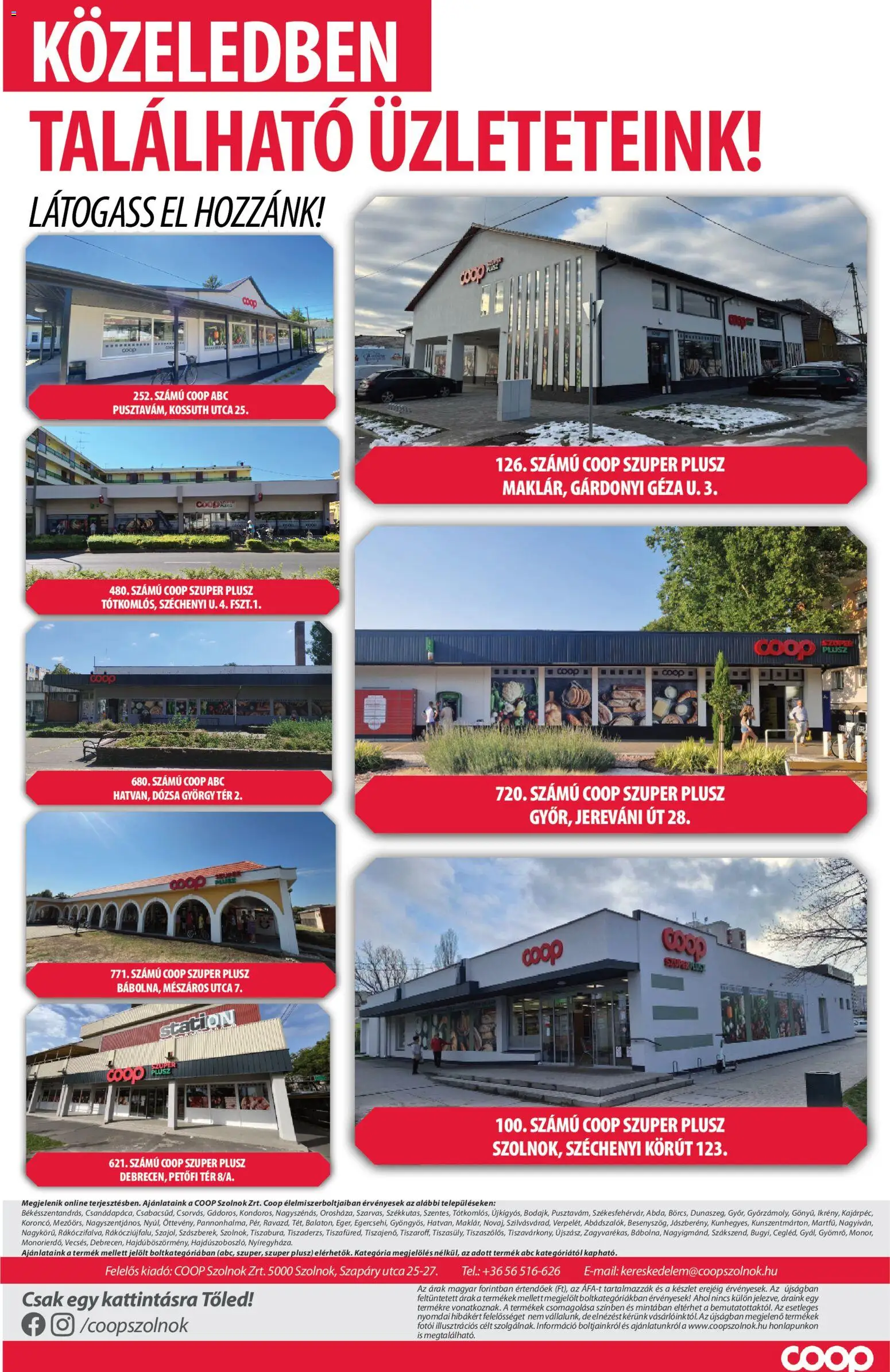 COOP Szolnok akciós ujság - amely érvényes a következő dátumtól: 29.04.2026 | Oldal: 4