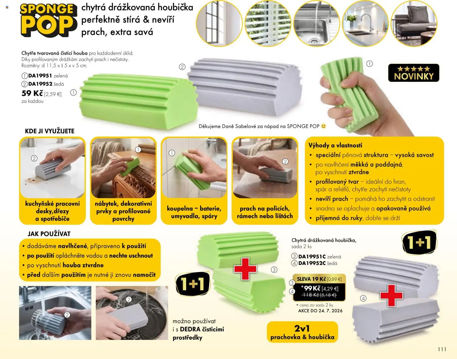 Nové Dedra akcie – leták je platný od 24.04.2026 | Strana: 11