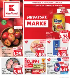 Kaufland - Slavonski Brod - Pregled kataloga iz trgovine Kaufland, vrijedi od 15.04.2026